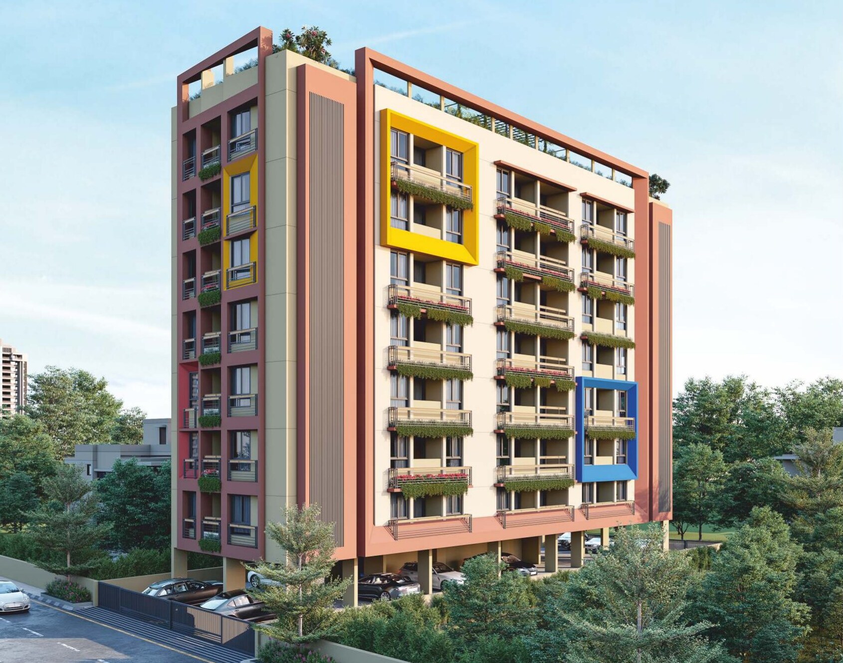Sonarika Apartment — Environs Realtors' featured residential project in Paldi, Ahmedabad